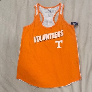 Orange Mesh Tennessee Volunteers Tank Top